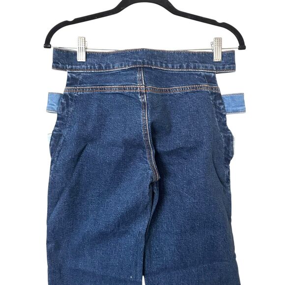 REVICE Shes A 10 Cut Out Flared Denim Sz 25 - Picture 5 of 6